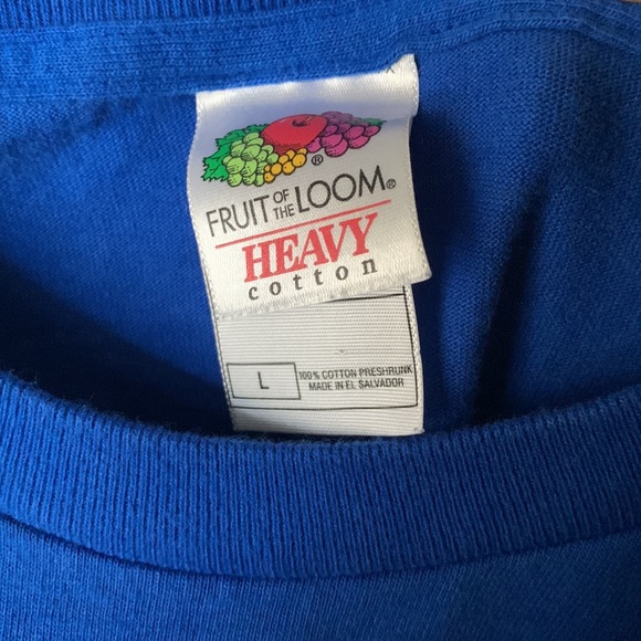 Blue 90s vintage Street Fighter T-Shirt with motif - Picture 3 of 3